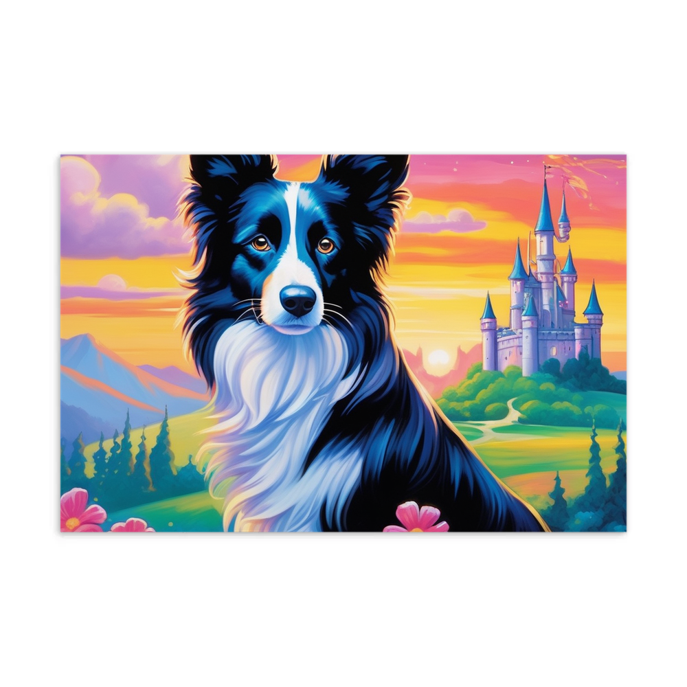 PugMug Custom Border Collie Postcard