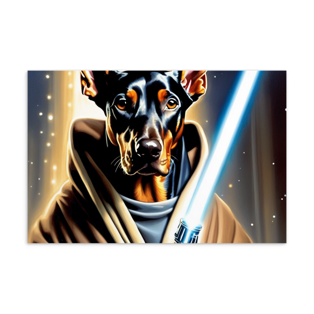 PugMug Custom Doberman Pinscher Postcard