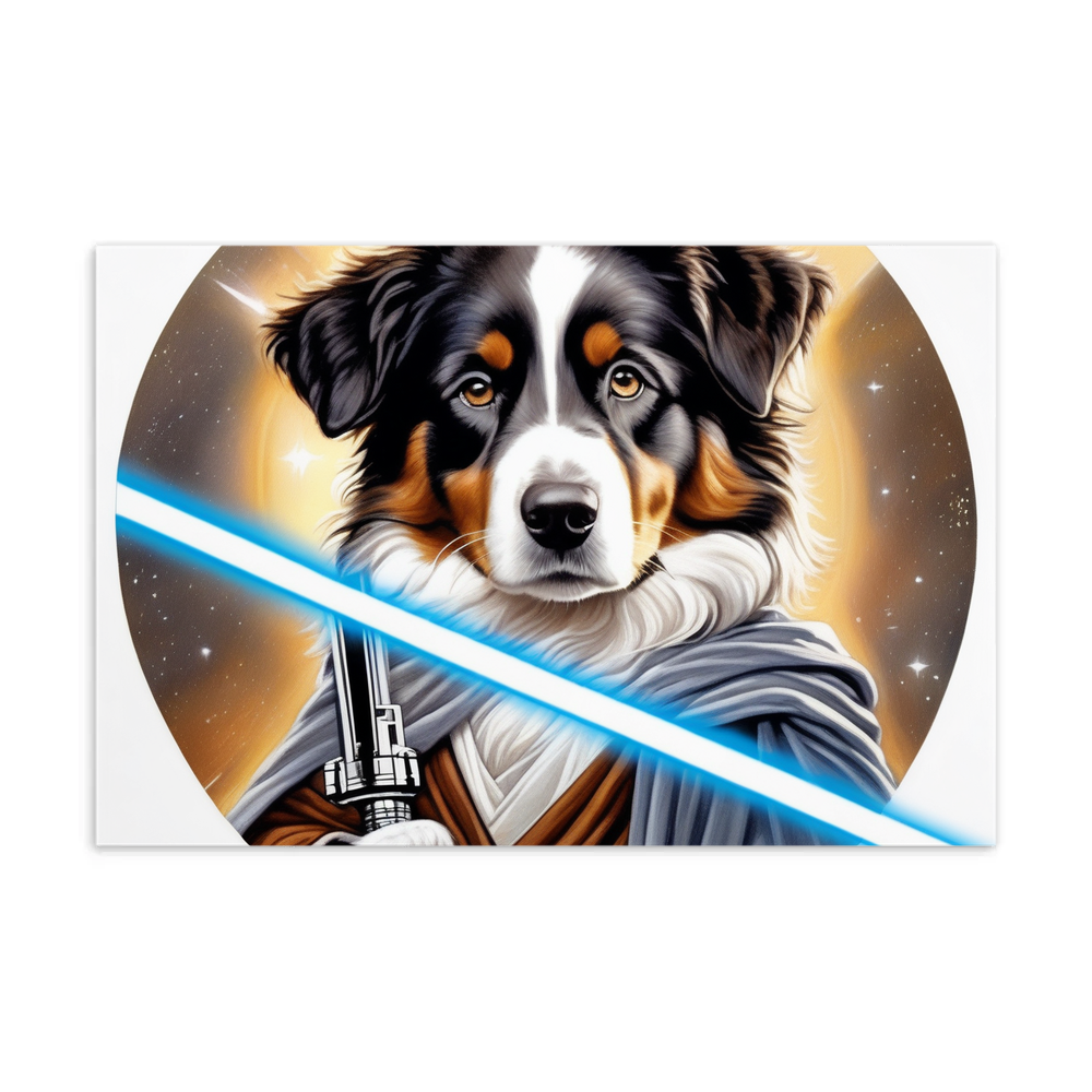 PugMug Custom Miniature American Shepherd Postcard