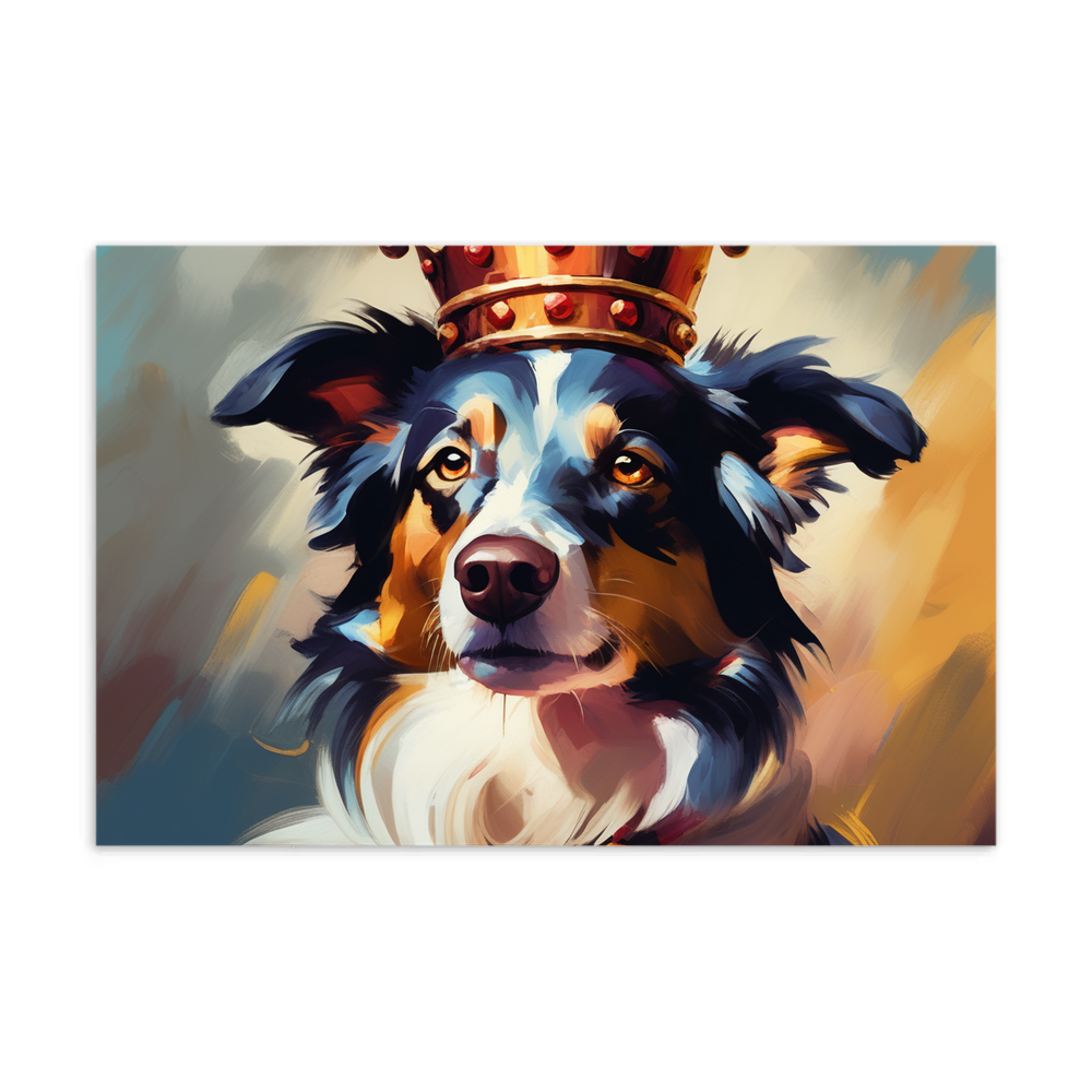 PugMug Custom Border Collie Postcard