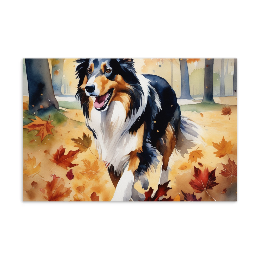 PugMug Custom Collie Postcard