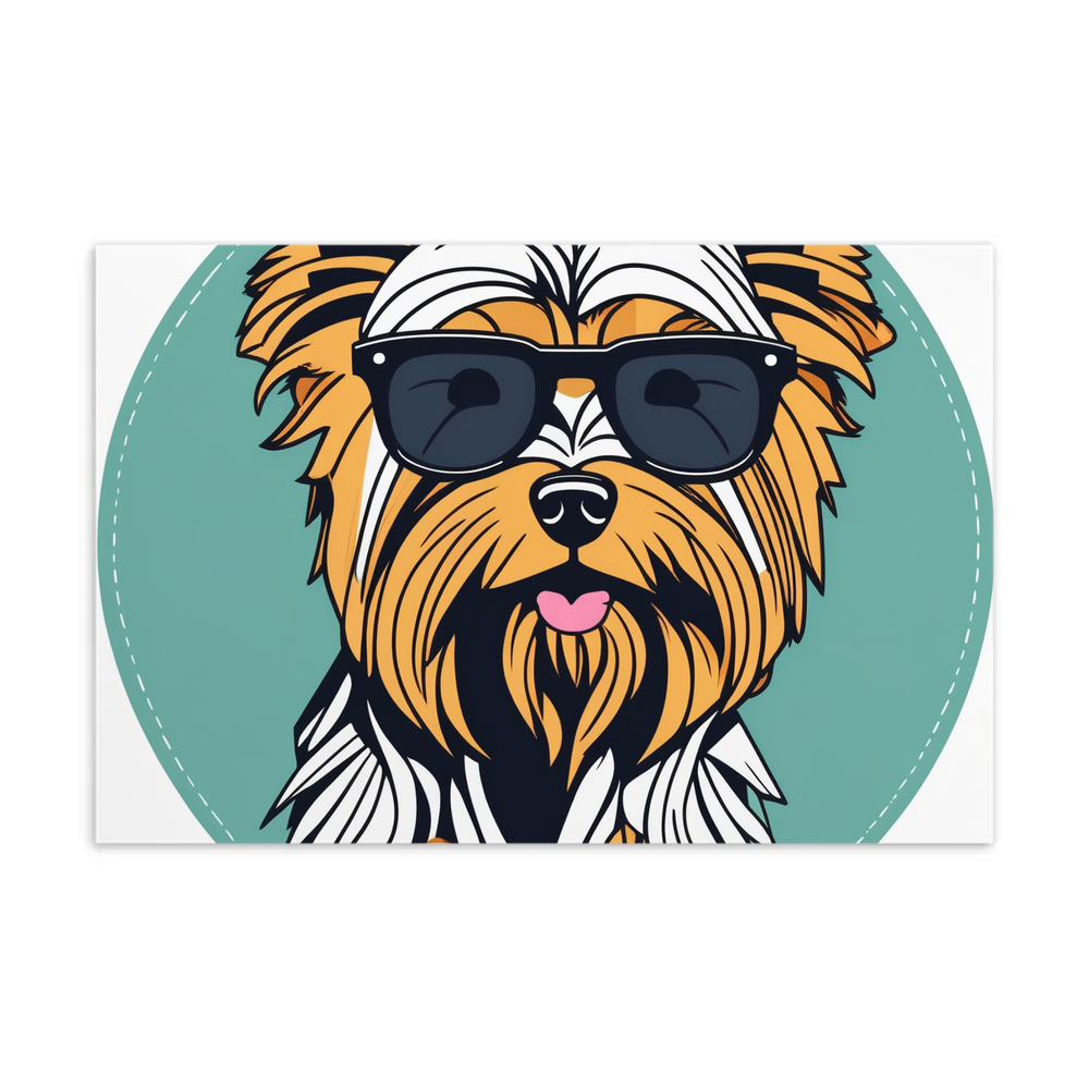 PugMug Custom Yorkshire Terrier Postcard