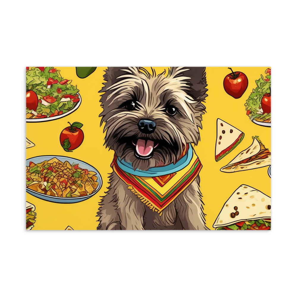 PugMug Custom Cairn Terrier Postcard