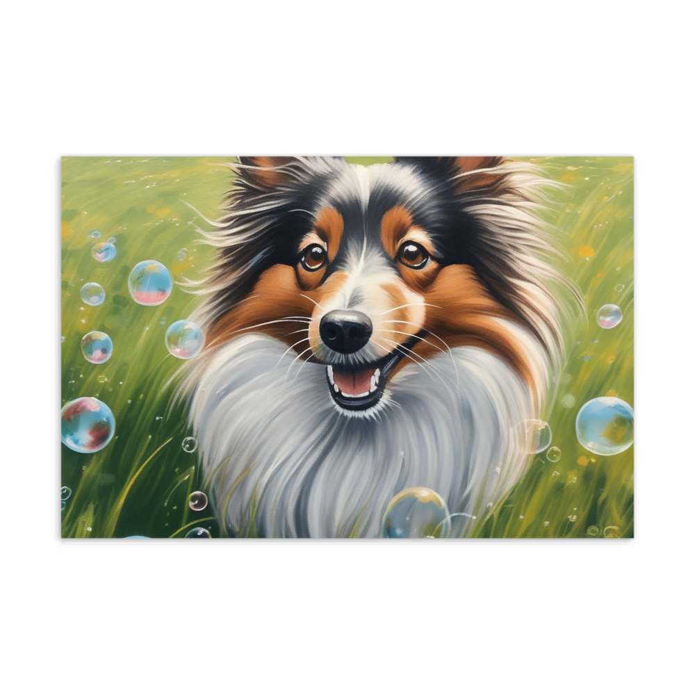 PugMug Custom Shetland Sheepdog Postcard