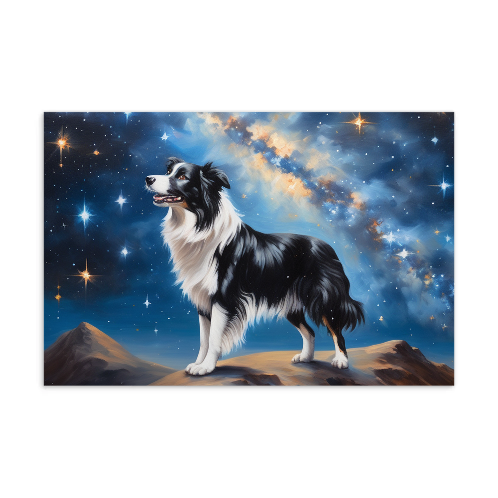 PugMug Custom Border Collie Postcard