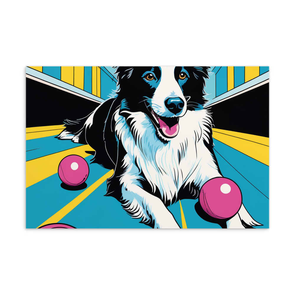 PugMug Custom Border Collie Postcard