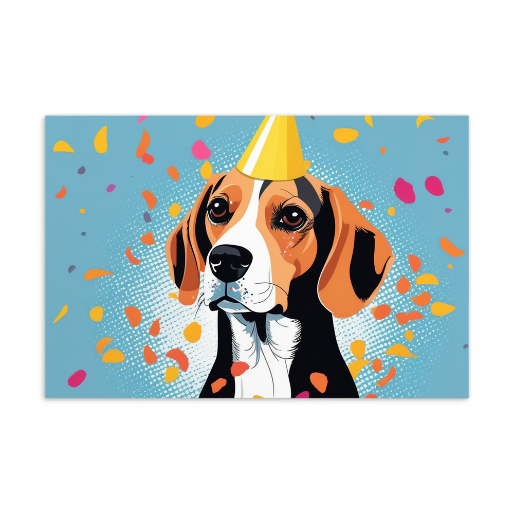 PugMug Custom Beagle Postcard