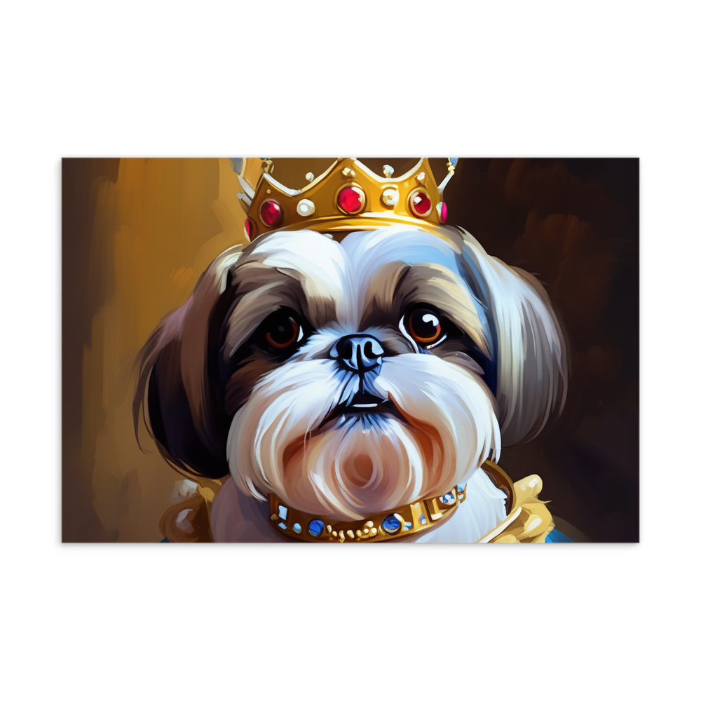 PugMug Custom Shih Tzu Postcard