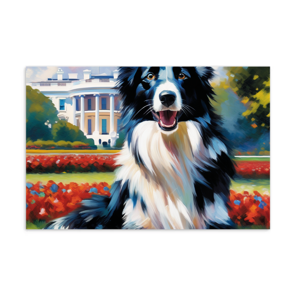 PugMug Custom Border Collie Postcard