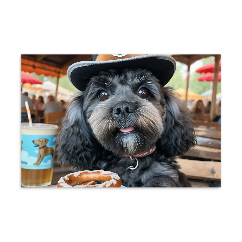 PugMug Custom Lily Postcard