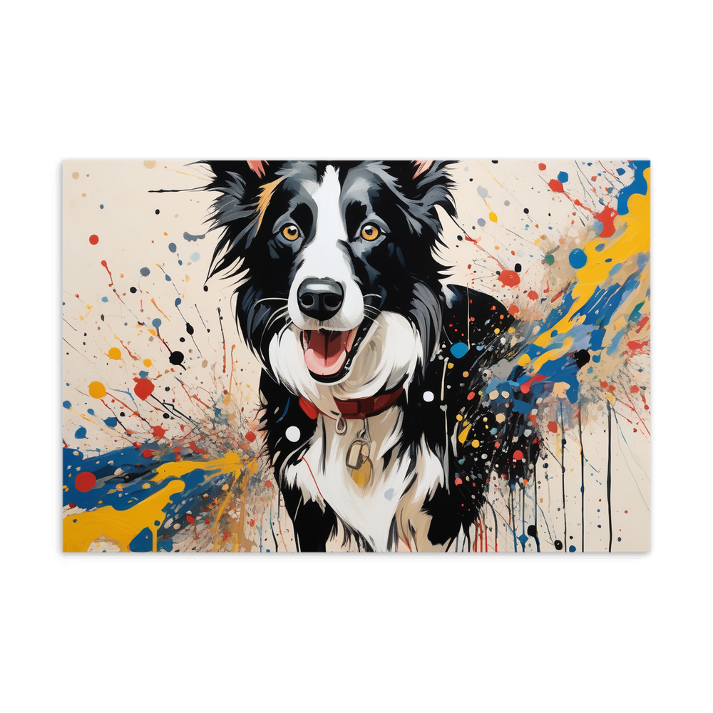 PugMug Custom Border Collie Postcard