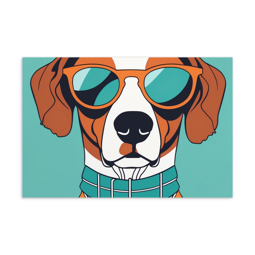 PugMug Custom Brittany Dog Postcard