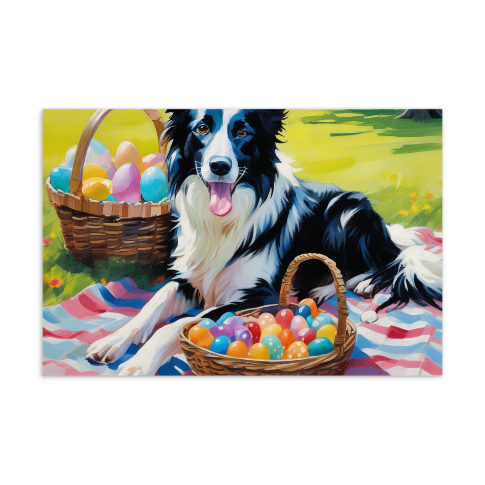 PugMug Custom Border Collie Postcard
