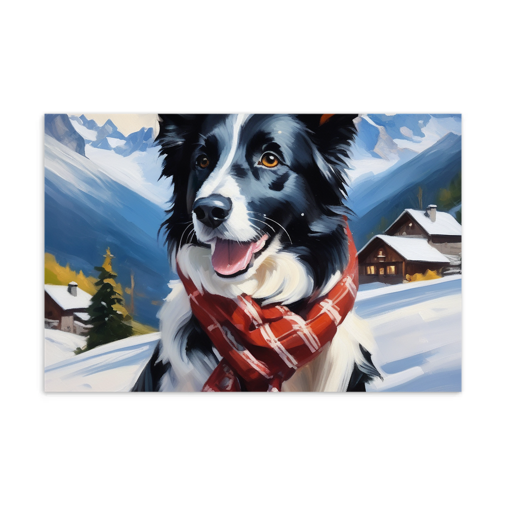PugMug Custom Border Collie Postcard