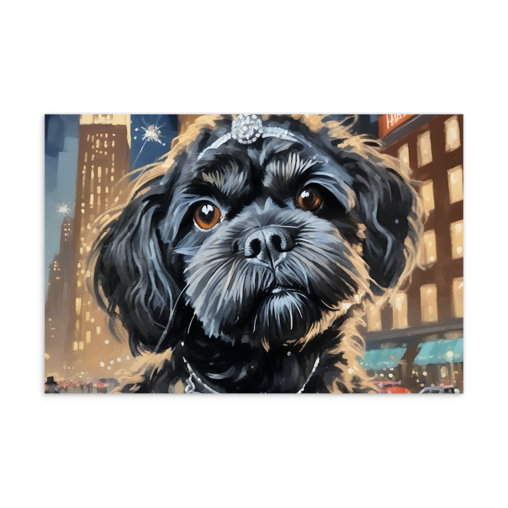PugMug Custom Lily Postcard