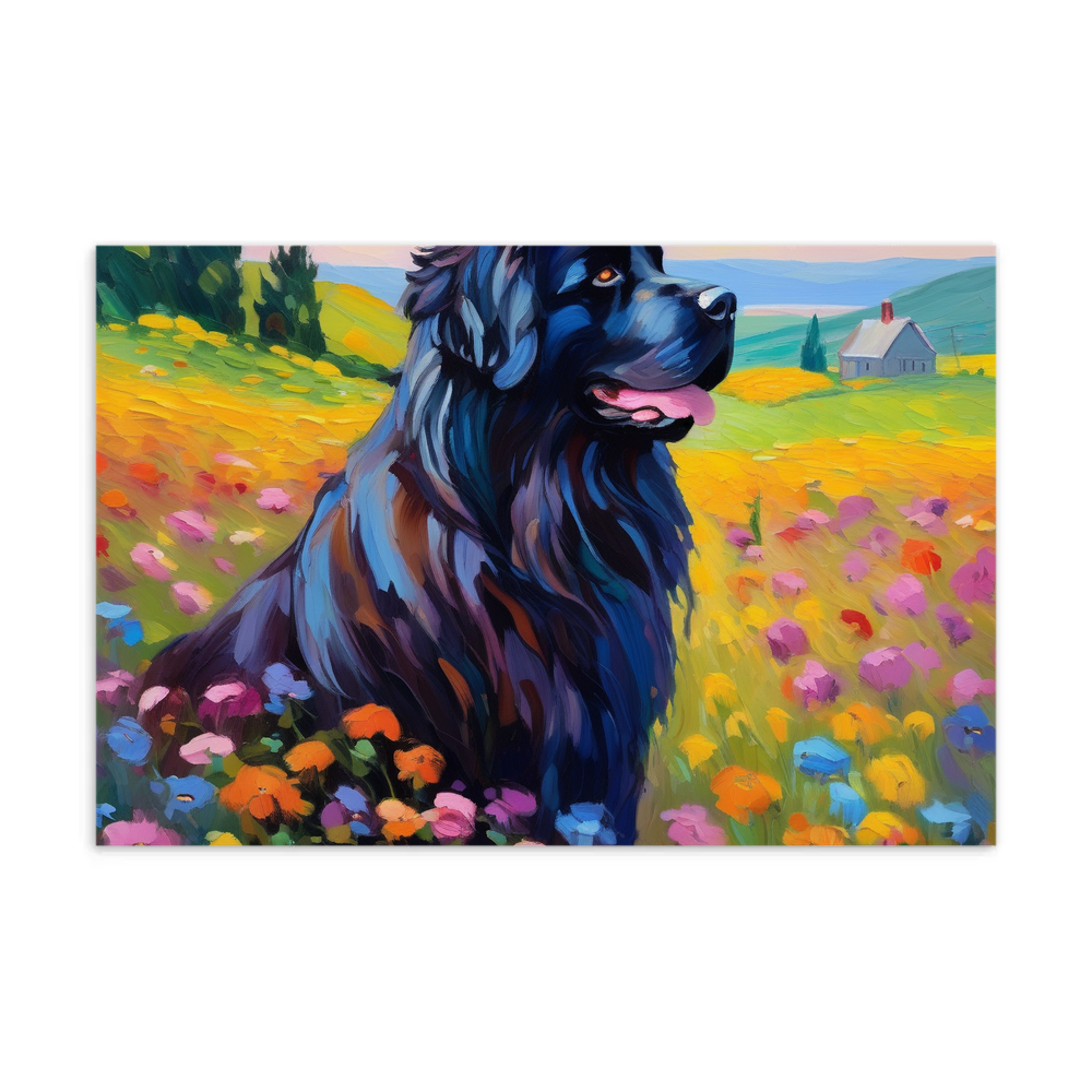 PugMug Custom Newfoundland Postcard