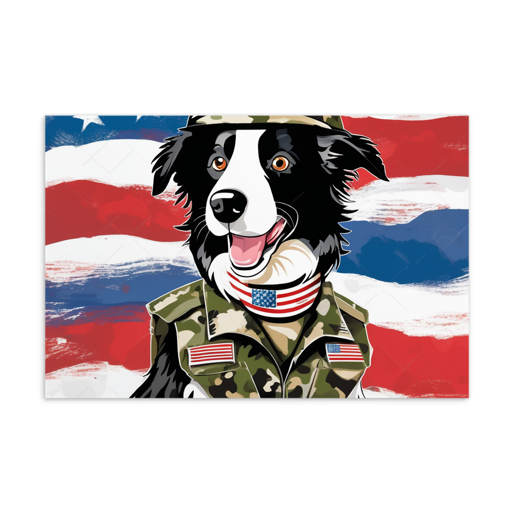 PugMug Custom Border Collie Postcard