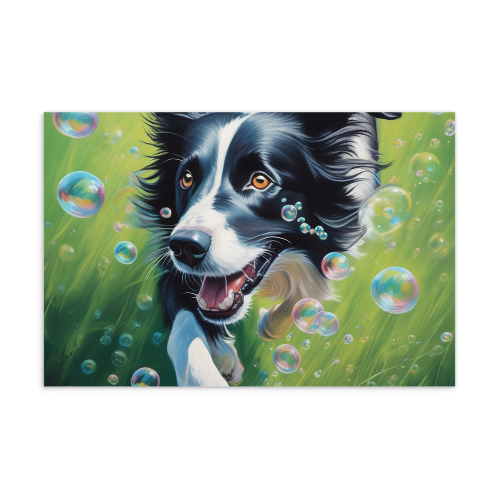 PugMug Custom Border Collie Postcard