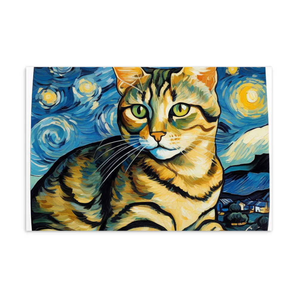 PugMug Custom Tabby Companion Cat Postcard