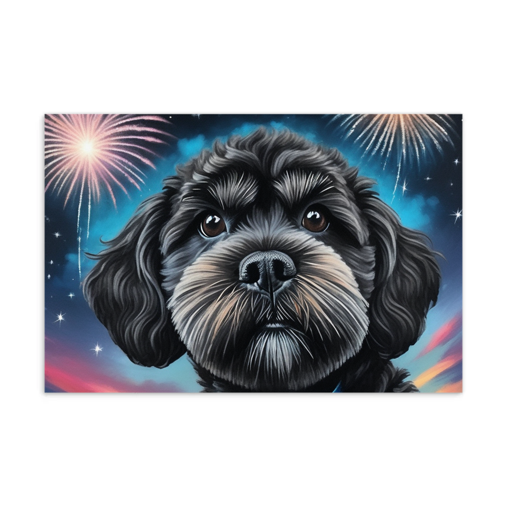 PugMug Custom Lily Postcard