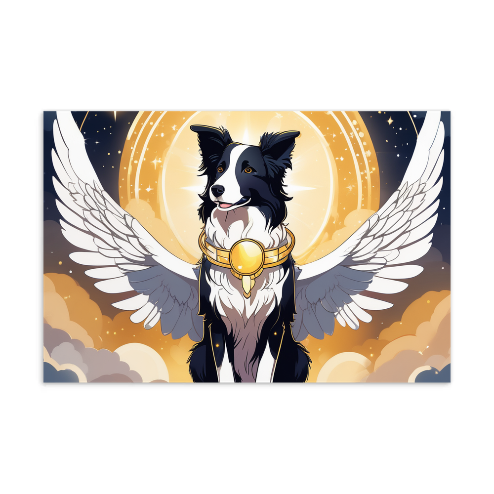 PugMug Custom Border Collie Postcard