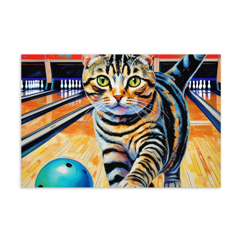 PugMug Custom Tabby American Shorthair Cat Postcard