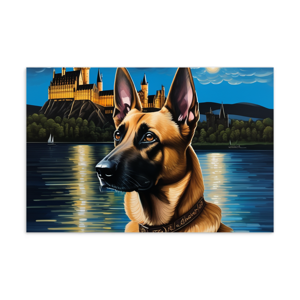 PugMug Custom Belgian Malinois Postcard