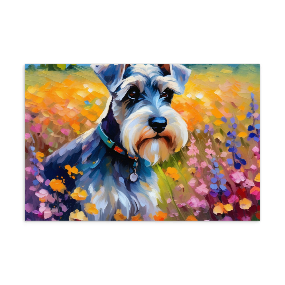 PugMug Custom Miniature Schnauzer Postcard