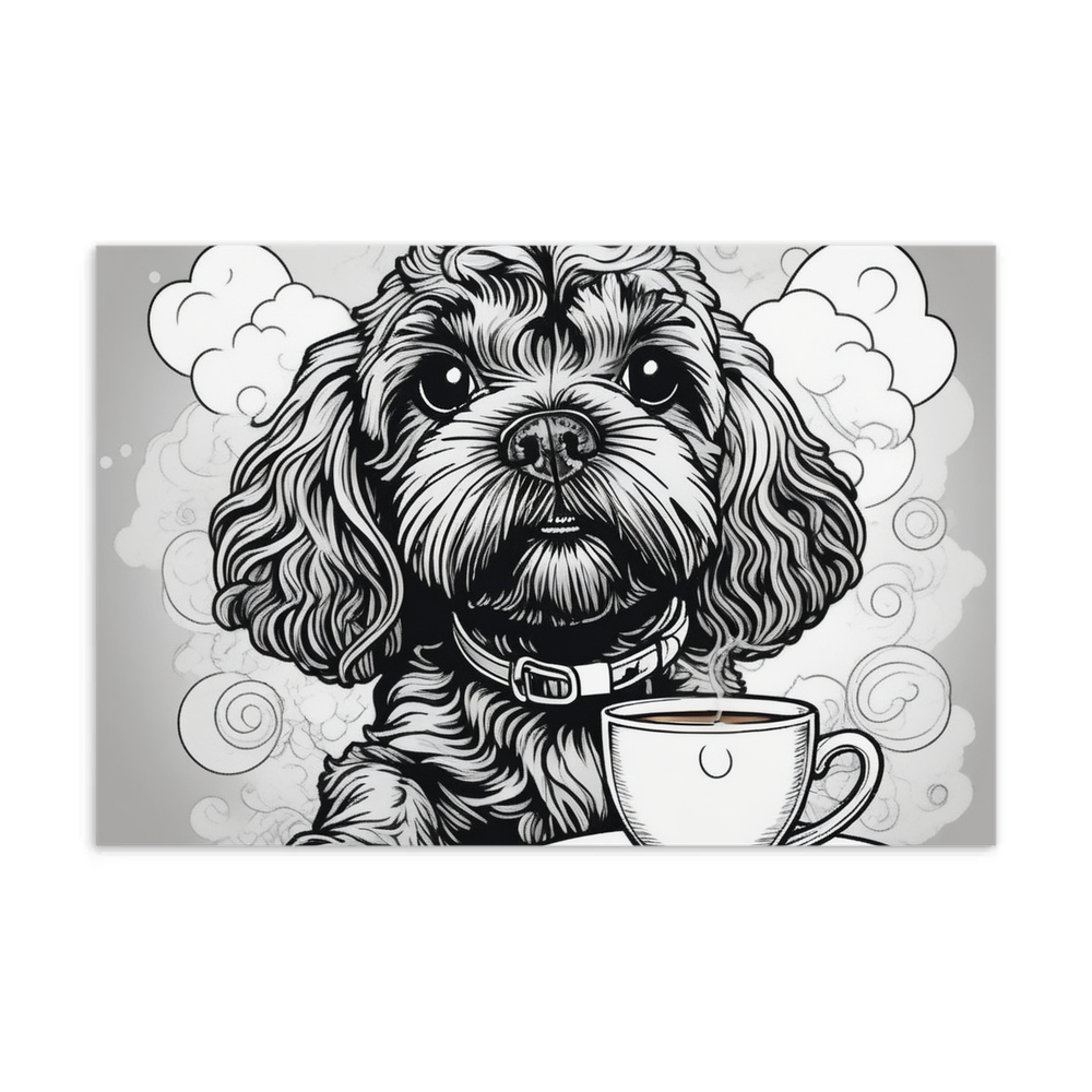 PugMug Custom Lily Postcard