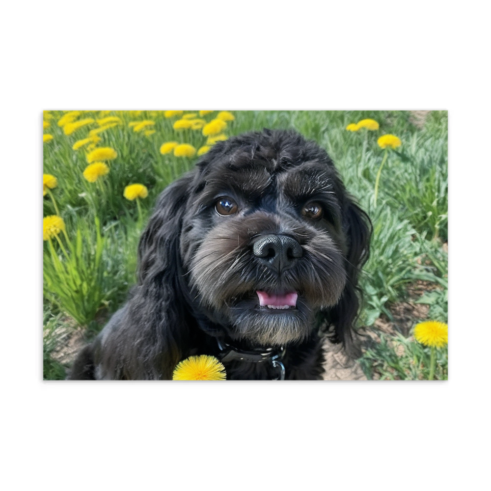 PugMug Custom Lily Postcard