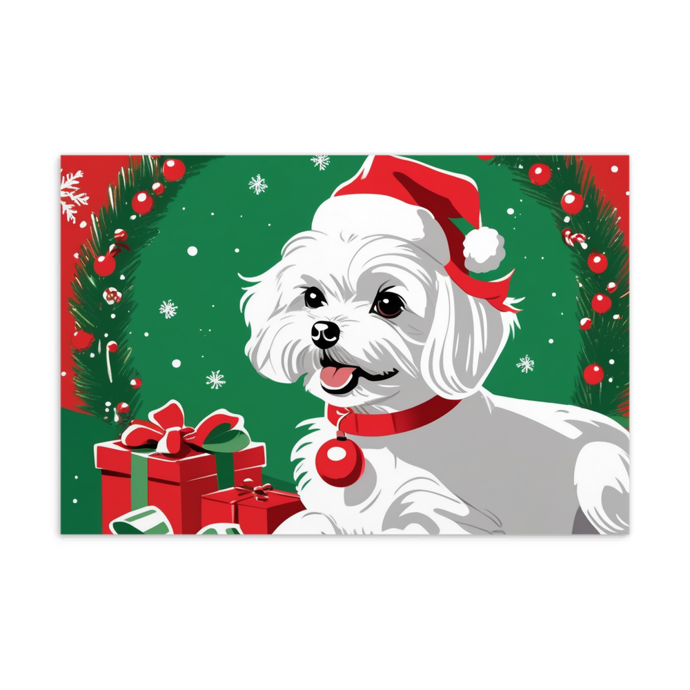 PugMug Custom Maltese Dog Postcard