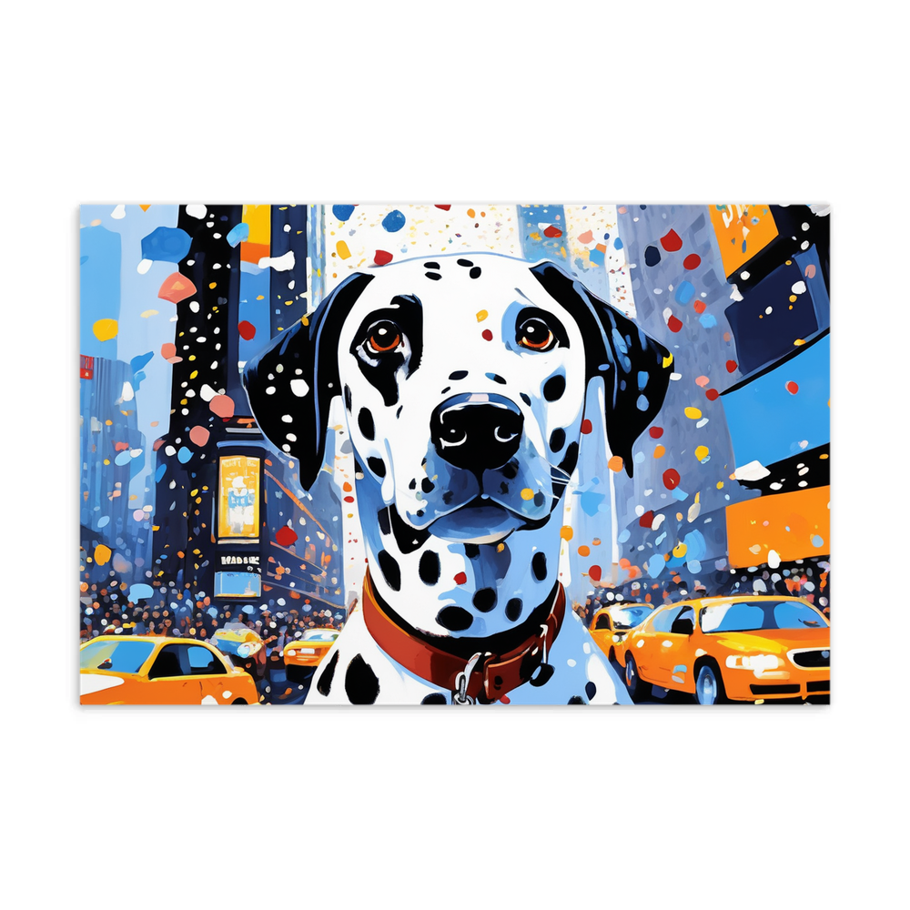PugMug Custom Dalmatian Postcard