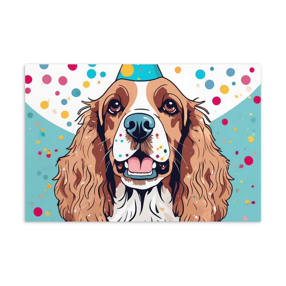 PugMug Custom Cocker Spaniel Postcard