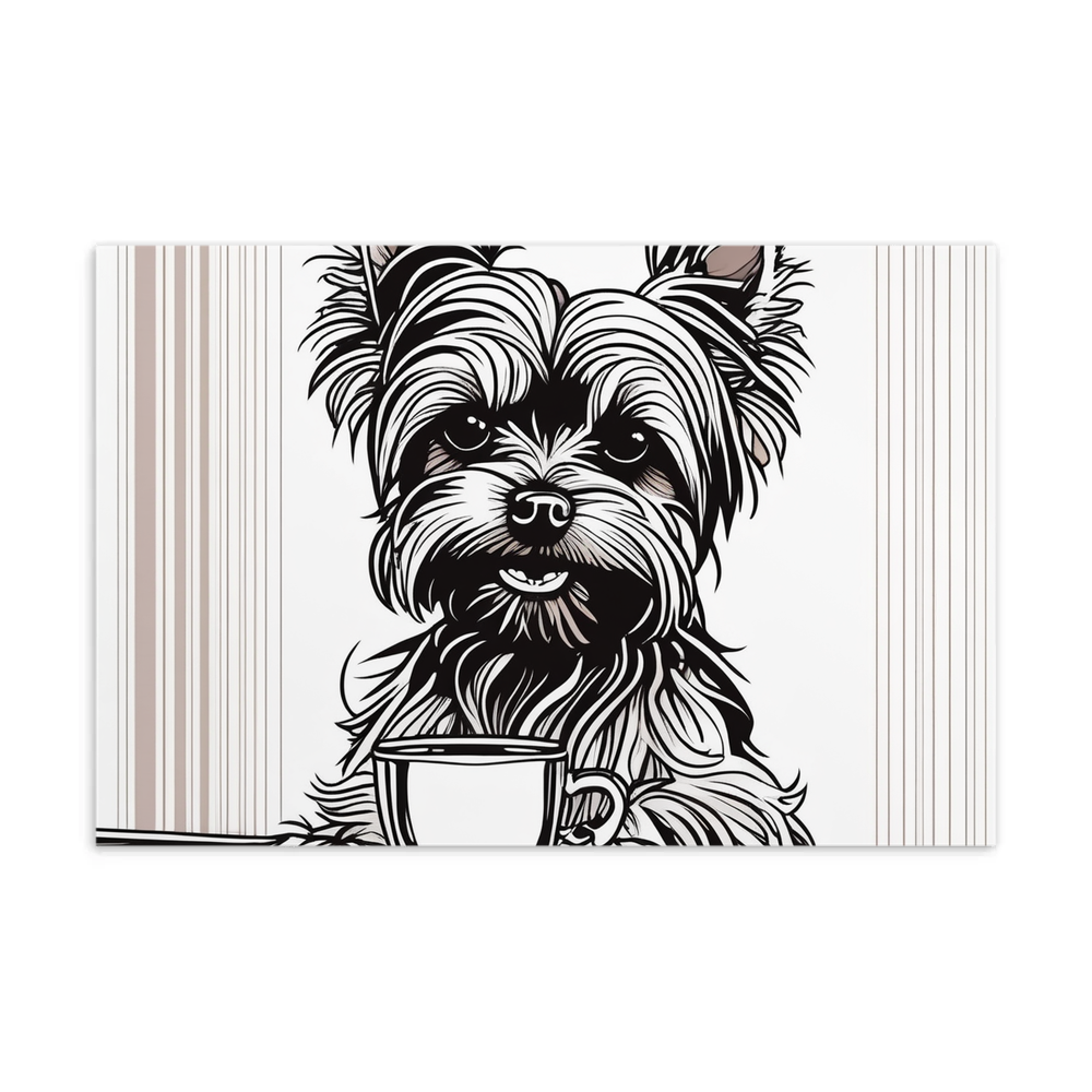 PugMug Custom Yorkshire Terrier Postcard
