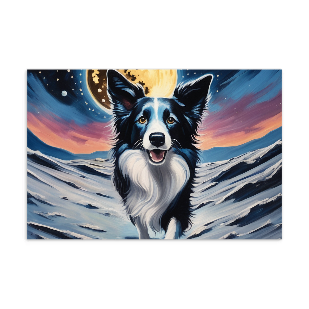 PugMug Custom Border Collie Postcard