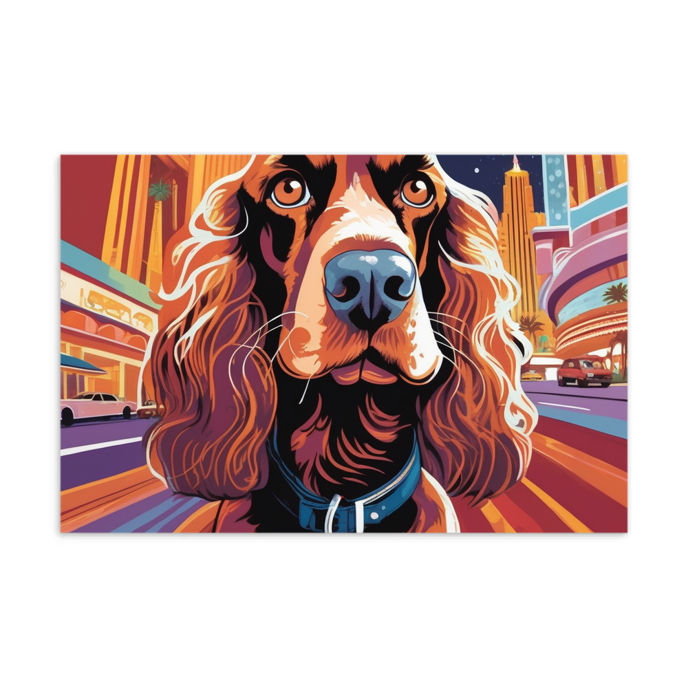 PugMug Custom English Cocker Spaniel Postcard