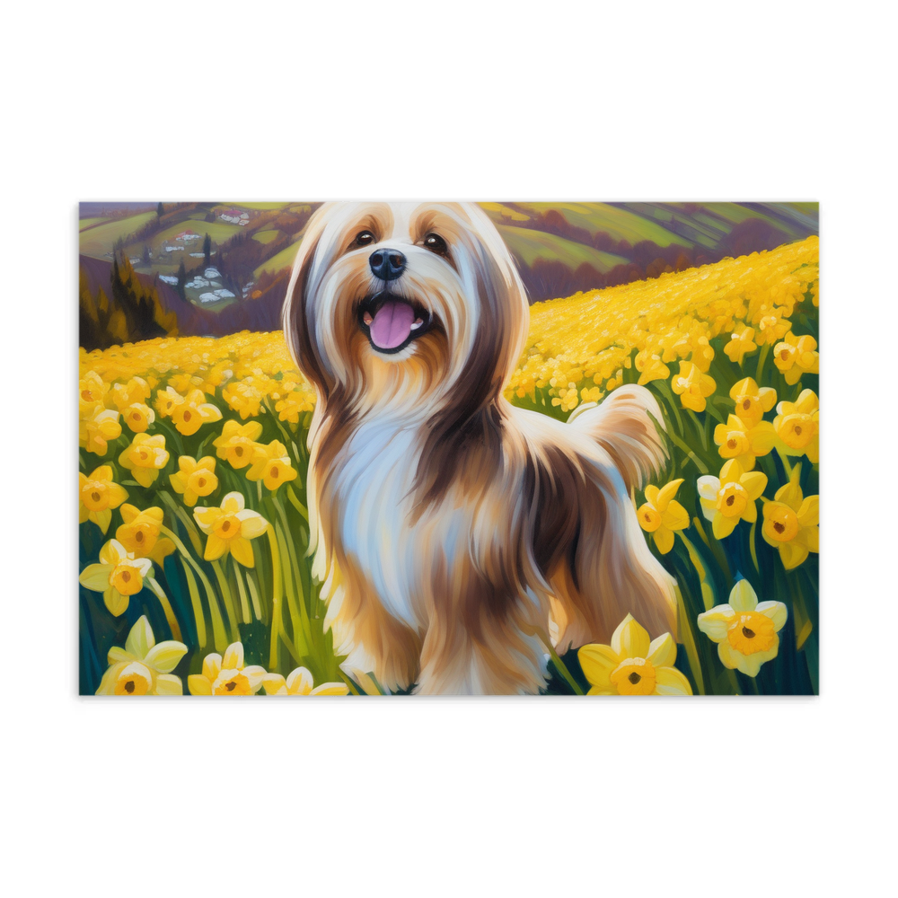 PugMug Custom Tan Havanese Dog Postcard