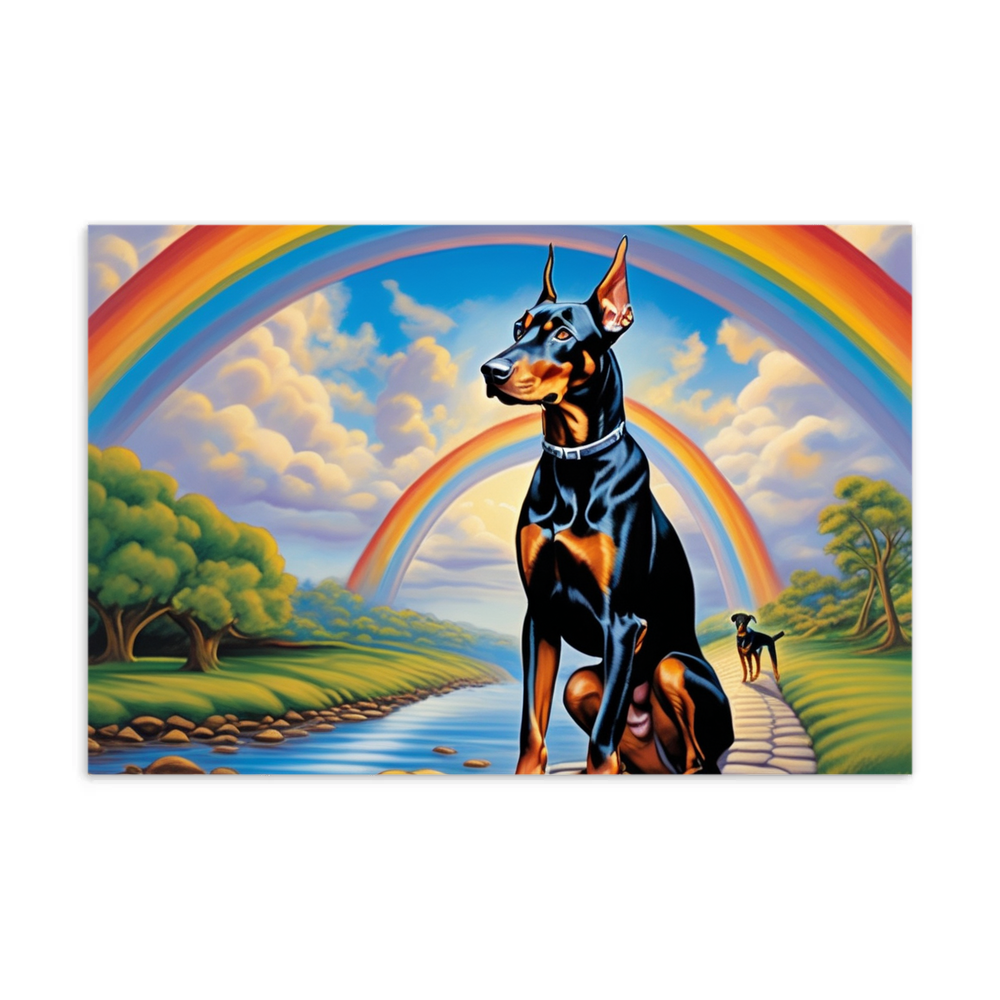 PugMug Custom Doberman Pinscher Postcard