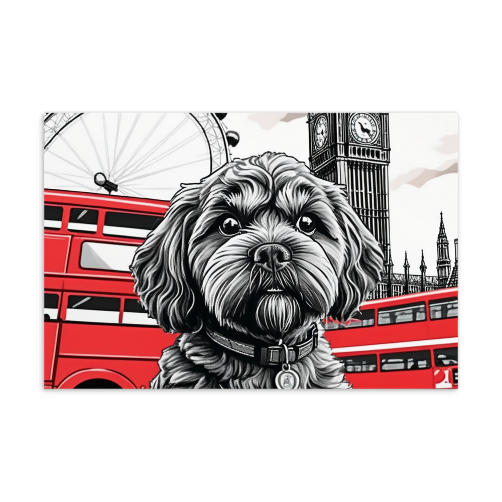 PugMug Custom Lily Postcard