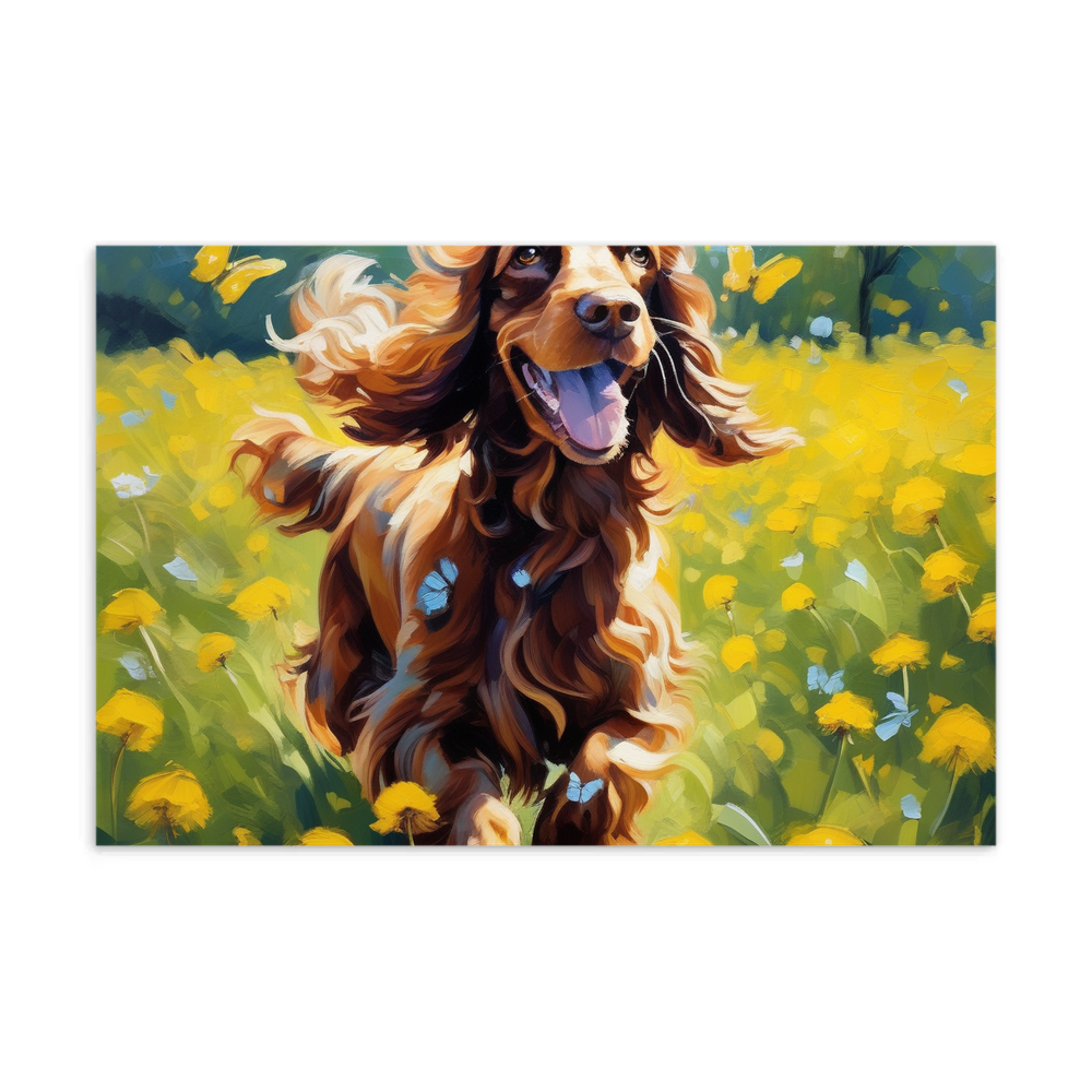 PugMug Custom Cocker Spaniel Postcard