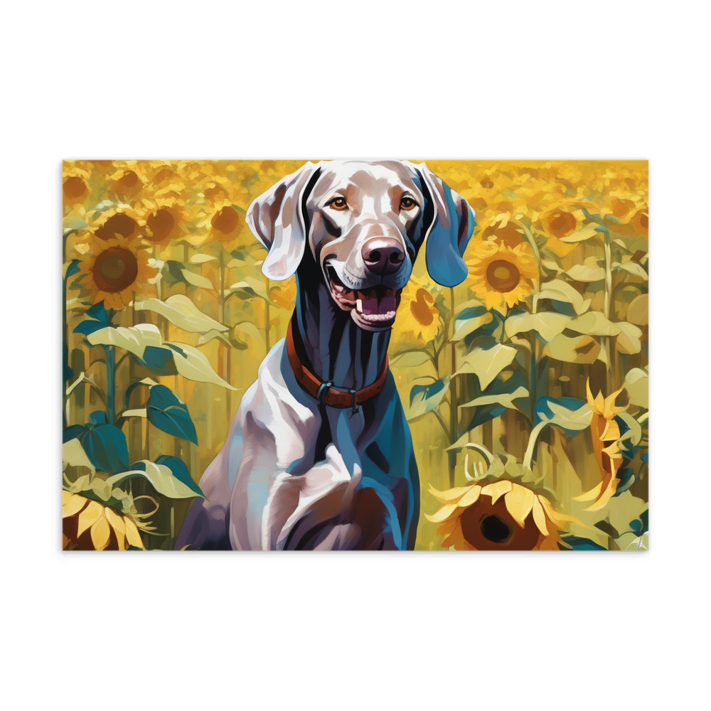PugMug Custom Weimaraner Postcard