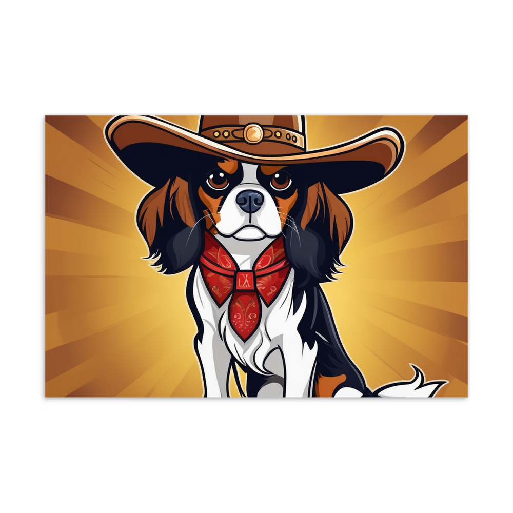PugMug Custom Cavalier King Charles Spaniel Postcard
