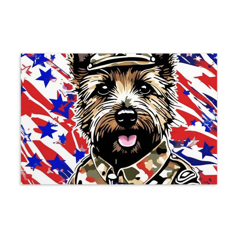 PugMug Custom Cairn Terrier Postcard