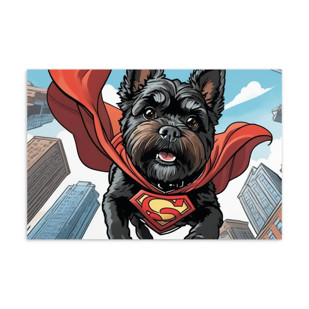 PugMug Custom Lily Postcard