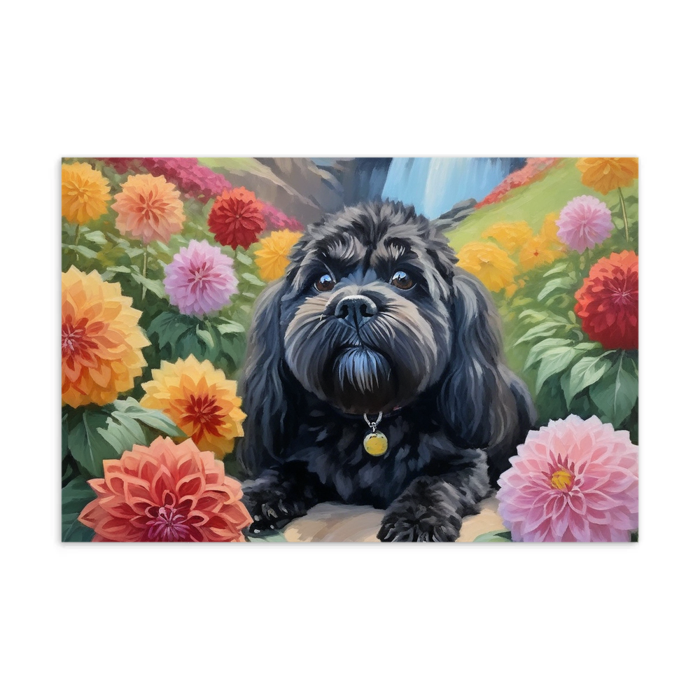 PugMug Custom Lily Postcard