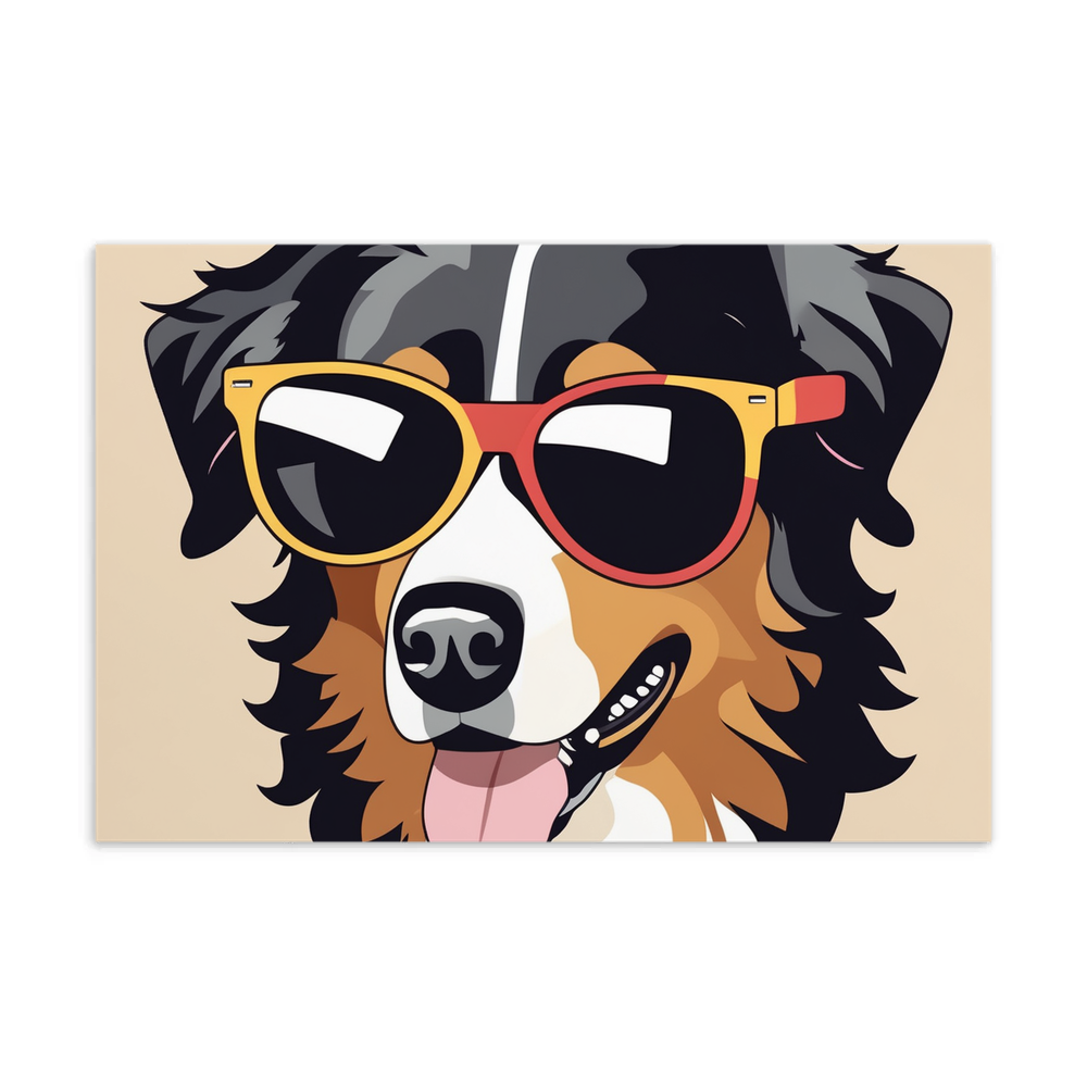 PugMug Custom Miniature American Shepherd Postcard