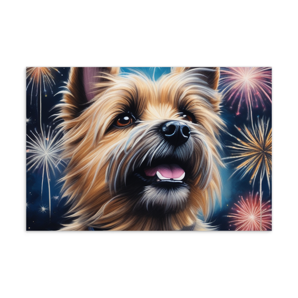 PugMug Custom Cairn Terrier Postcard