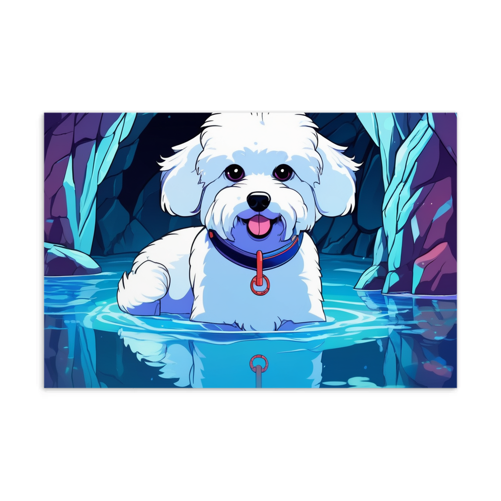 PugMug Custom Bichons Frise Postcard