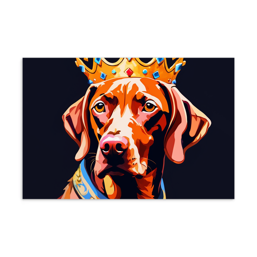 PugMug Custom Vizsla Postcard