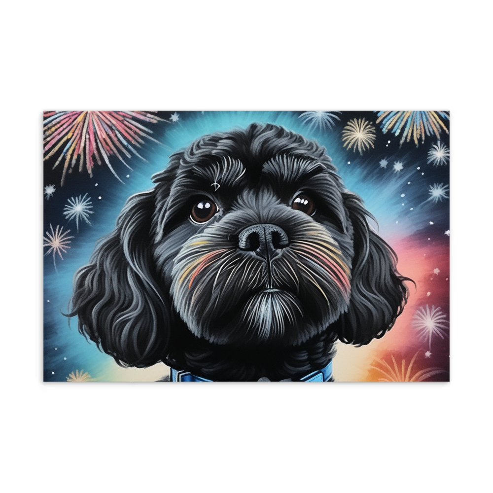 PugMug Custom Lily Postcard